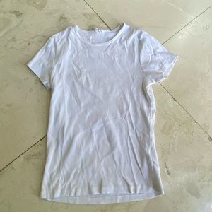 Cotton on white tee